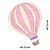 APM8-0632 - APLIQUE EM MDF - BALÃO ROSA - Imagem 1