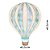 APM8-0633 - APLIQUE EM MDF - BALÃO VERDE - Imagem 1
