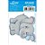 APM8-0812 - APLIQUE EM MDF - ELEFANTE - Imagem 2
