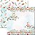 SC-478-Passarinhos 6 - Papel para Scrapbook Dupla Face - Imagem 1