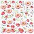 SC-601- Guirlanda 4 - Papel para Scrapbook Dupla Face - Imagem 3