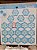 SDE-087 - EMBELEZADORES - ROSA RECORTADA PEQUENA - AZUL - Imagem 1