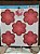 SDE-011- EMBELEZADORES - ROSA RECORTADA GRANDE - VINHO - Imagem 1
