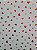 Papel Scrapbook Hot Stamping Litoarte SH-014 27x30cm Corações Vermelho Fundo Branco - Imagem 1