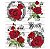Papel Transfer Rosas PTG-054 - Litoarte - Imagem 1