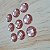 Chaton 12mm - Pacote com 26 unidades- Avelã - Imagem 2