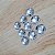 Chaton 12mm - Pacote com 26 unidades- branco - Imagem 2