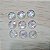 Chaton 12mm - Pacote com 26 unidades- Furta-cor - Imagem 1