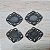 Tag para Chaton Oval 14x10mm - Pacote com 06 unidades-  Ouro velho - Imagem 1