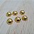 Chaton Redondo 12mm - Pacote com 26 unidades-  Ouro - Imagem 2