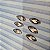 Chaton  14x6mm - Pacote com 25 unidades-  Prata Envelhecida - Imagem 2