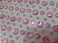 Cartela 1/2 perola e strass - cor rosa - Imagem 2