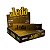 SEDA ALEDA OURO BROWN KING SIZE SLIM - DISPLAY COM 20 LIVRETOS - Imagem 1