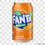 FANTA LARANJA LATA 350ML - Imagem 1