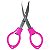 TESOURA TIPO OCULOS PINK - Imagem 1