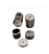 Dichavador Metal Pilha Preta Dk5896-3 - Imagem 1