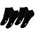 Meia Flip Odyssey Mini Double Clean Black Cano Curto - 2 Pares - Imagem 1