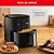 Fritadeira sem óleo Air Fryer Arno Essential Max 5L Preta AFE5 - Imagem 10
