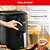 Fritadeira sem óleo Air Fryer Arno Essential Max 5L Preta AFE5 - Imagem 2