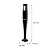 Mixer Portátil Arno Turbomix Pro 3 em 1 Inox com 400W e Copo Medidor MX31 - Imagem 7