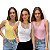 Kit 6 Regatas Caneladas Femininas - (Cores Sortidas) - Imagem 1
