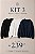 kit 3 blusas de moletom Premium 3 cabos peluciado - Imagem 1
