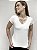 kit 3 blusas de viscose decote V - Imagem 9