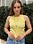 regata feminina amarelo claro - Imagem 1