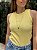 regata feminina amarelo claro - Imagem 5