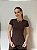 BLUSA POLIAMIDA COR MARROM CACAU - Imagem 7