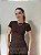 KIT 2 BLUSAS POLIAMIDA - 1 MARROM E 1 PRETA - Imagem 2
