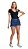 BLUSA DECOTE V DE VISCOSE PRETA - Imagem 5