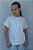 camiseta infantil 100% algodão penteado 30.1 cor off - Imagem 3