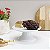 PRATO PARA BOLO DE PORCELANA COM PÉ - Imagem 2
