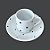 XÍCARA COM PIRES DE CAFÉ PORCELANA POÁ - Imagem 6