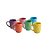 CANECA DE PORCELANA DIAMOND COLOR AMARELA - Imagem 2