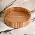 SALADEIRA DE BAMBU CANELADO 22CM - Imagem 2