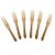 CONJUNTO 6 MINI GARFOS DE BAMBU - Imagem 2
