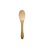 MINI COLHER DE BAMBU COM 6 UNIDADES 9,5 CM - Imagem 1