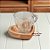 CONJUNTO 6 XÍCARAS PARA CAFÉ COM PIRES MADEIRA CORAÇÃO LIPTUS - Imagem 2