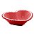 SALADEIRA PORCELANA CORAÇÃO BEADS VERMELHO - Imagem 2