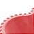 SALADEIRA PORCELANA CORAÇÃO BEADS VERMELHO - Imagem 5