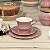 CONJUNTO 4 XÍCARAS CHÁ PORCELANA COM PIRES FANCY ROSE - Imagem 1