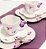 CONJUNTO 6 XÍCARAS CAFÉ PORCELANA BORBOLETAS - Imagem 3