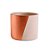 CACHEPOT NUDE E COBRE EM CIMENTO P - Imagem 1