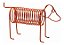 ESCULTURA CACHORRO EM METAL - Imagem 1