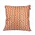 CAPA DE ALMOFADA VELFIT LINHAS LARANJA - Imagem 1
