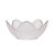 BOWL DE CRISTAL MARTELADO COM BORDA DOURADA FLOR - Imagem 4