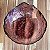 BOWL DE CRISTAL MARTELADO COM BORDA DOURADA ROSA - Imagem 2