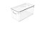 ORGANIZADOR CLEAR 30X15X13CM COM TAMPA - Imagem 1